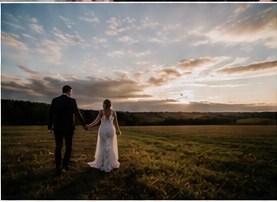 Natural wedding portrait in Lincolnshire